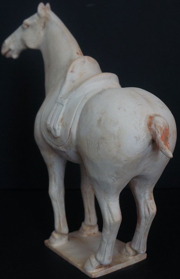 Back view Chinese Tang Dynasty Terracotta Hors